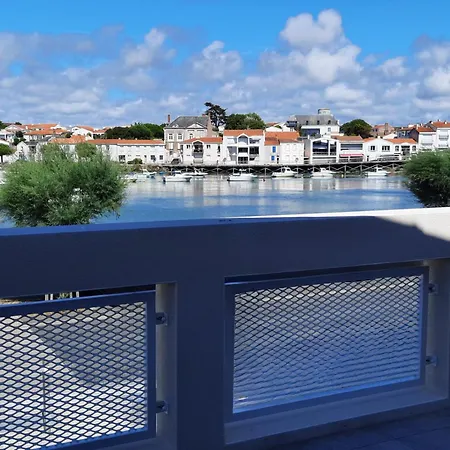Vue Riviere - Bel Avec Balcon Pour 8 Lejlighed Saint Gilles Croix de vie
