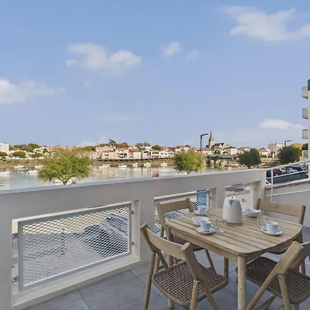 Vue Riviere - Bel Avec Balcon Pour 8 * Saint Gilles Croix de vie